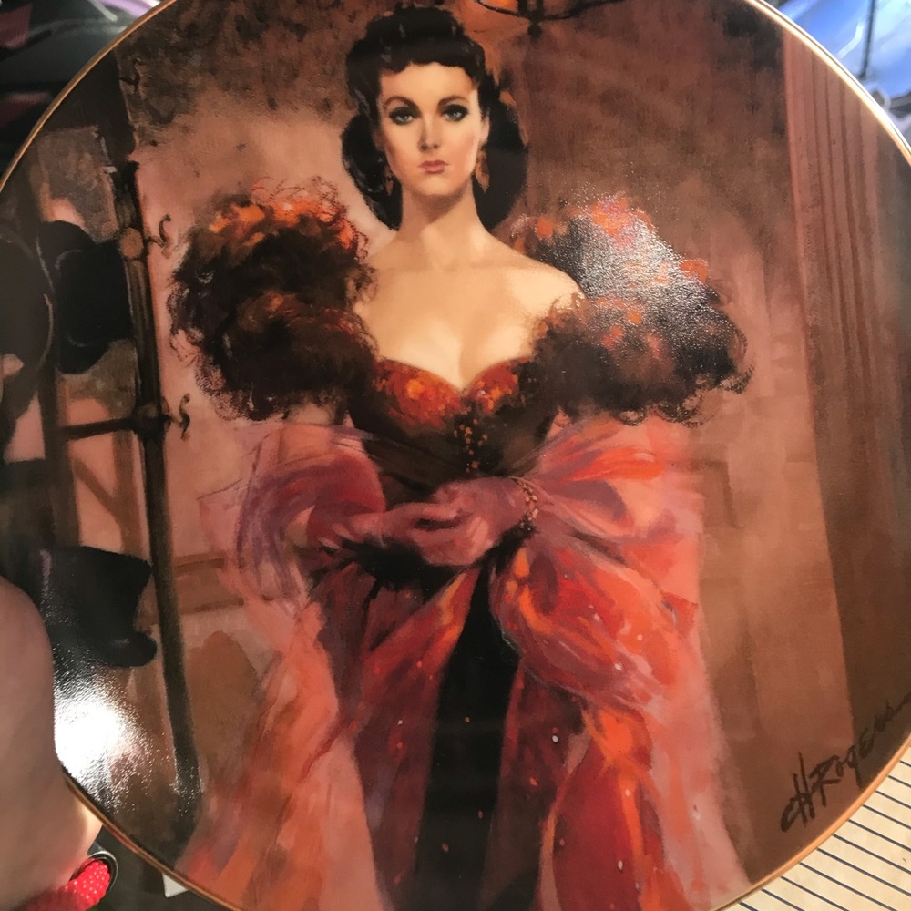 Gone With The Wind Collectible Plate